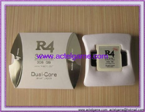 R4isdhc White Dual Core 3Ds Game Card